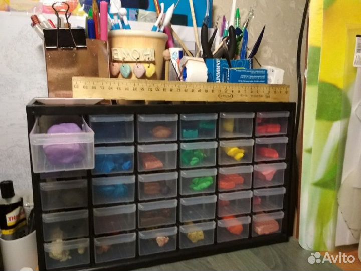 Стеллаж для мелочей Органайзер выдвижные ячейки