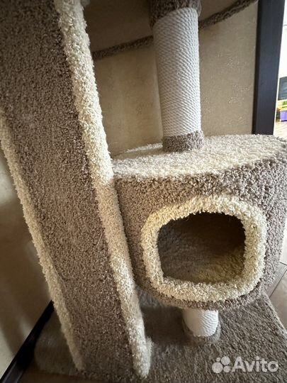 Когтеточка с лежанкой
