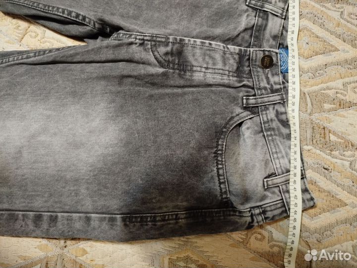 Джинсы crop W32 L34