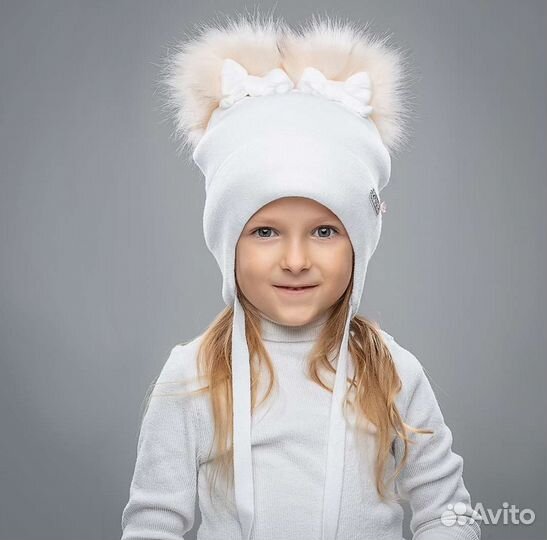 Новая шапка детская 50-52