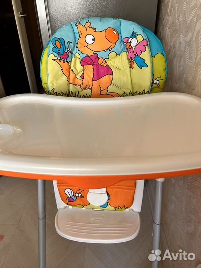 Детский стульчик для кормления chicco