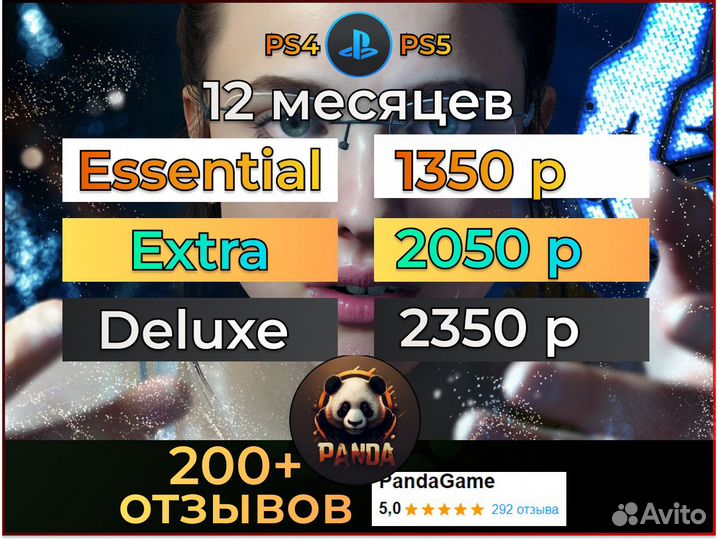 Подписка PS Plus Турция + Death Stranding /PS4 PS5