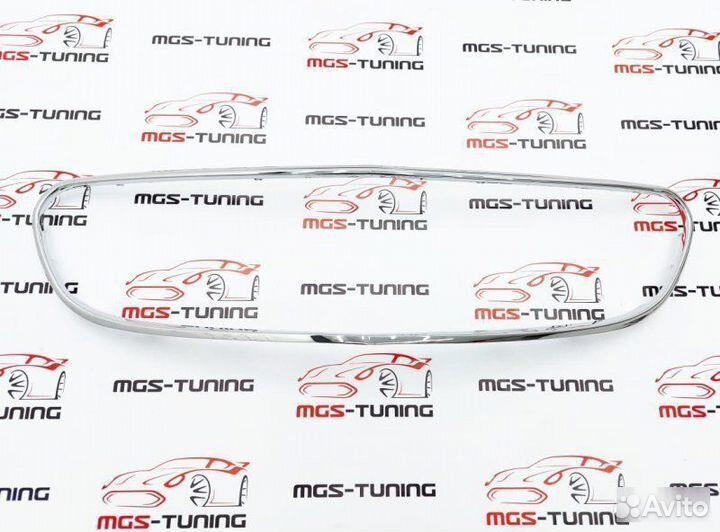 Обод решетки хром W212 E-class 2012-2016 AMG пакет