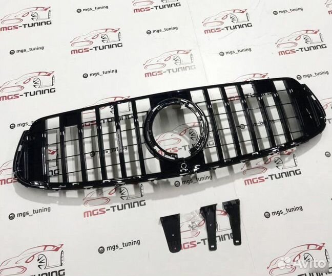 Решетка Mercedes GLC-Coupe C253 GT Black 2019+
