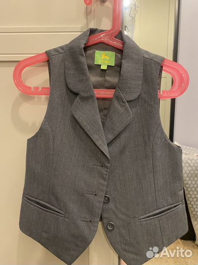 Школьная форма жилет 122 на девочку
