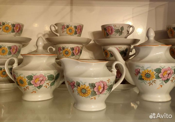 Сервиз чайный новый