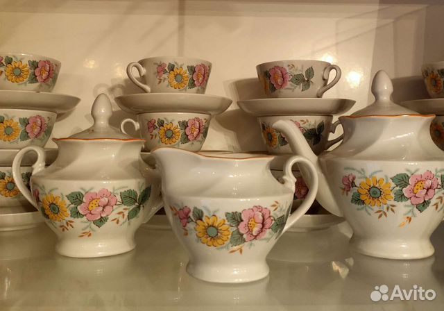 Сервиз чайный новый