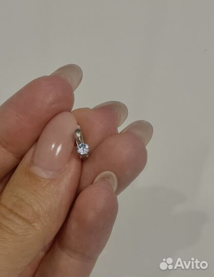 Серьги серебро