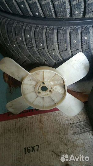 Крыльчатка вентилятора