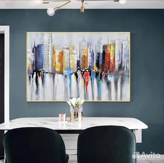 Картина маслом на холсте Интерьерные картины масло