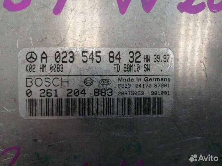 Блок управления двигателем Mercedes Benz C180 W202