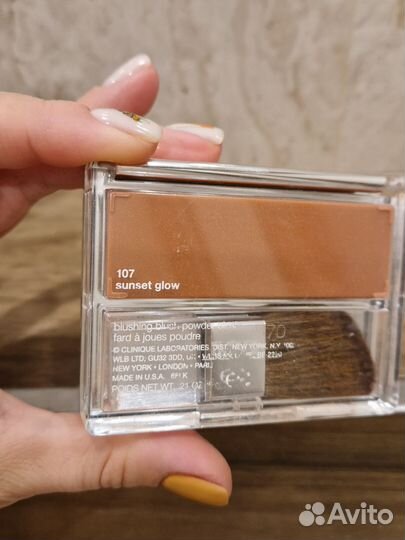 Guerlain румяна 107 sunset glow