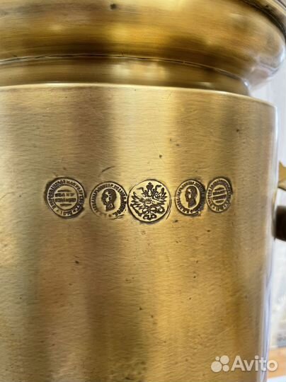 Редкий царский самовар Красильникова