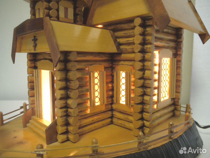 Деревянная церковь. Декор. Макет