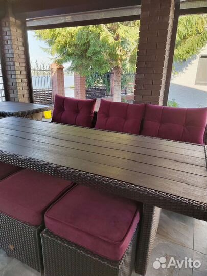 Садовая мебель из ротанга