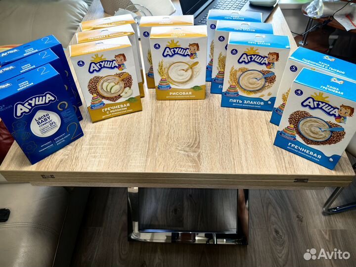 Детское питание смеси и каши