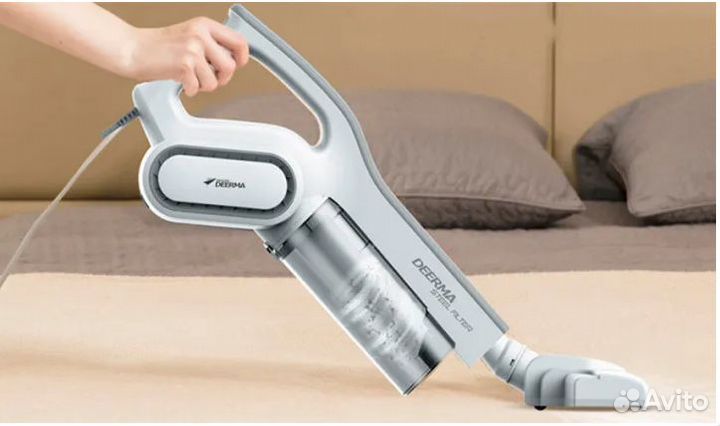 Вертикальный пылесос Deerma DX700RU белый