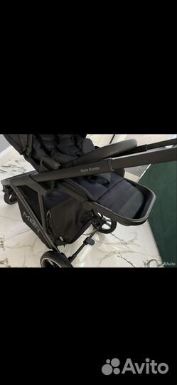 Коляска Moon Kombi Style Navy Melange 2 в 1