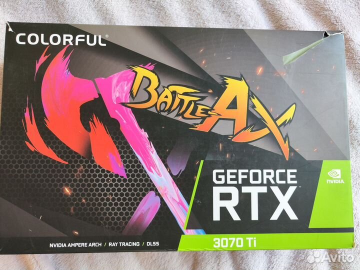 Видеокарта Nvidia rtx 3070 ti colorful