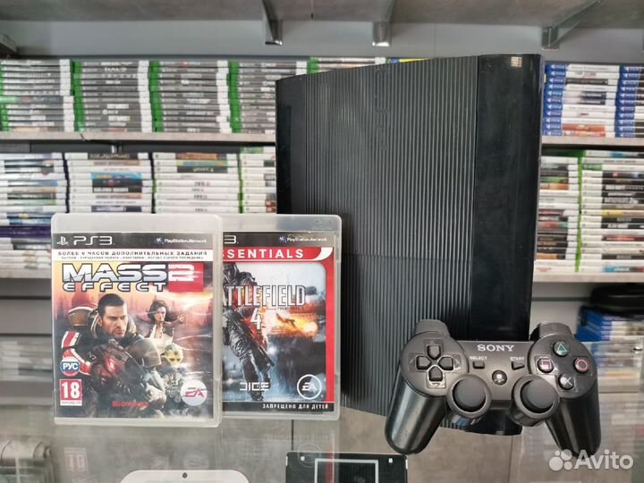PlayStation 3 - Mass Effect 2 + Battlefield 4