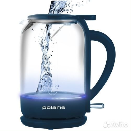 Электрочайник Polaris PWK 1759CGL синий