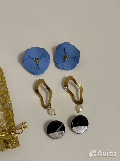 Серьги набор