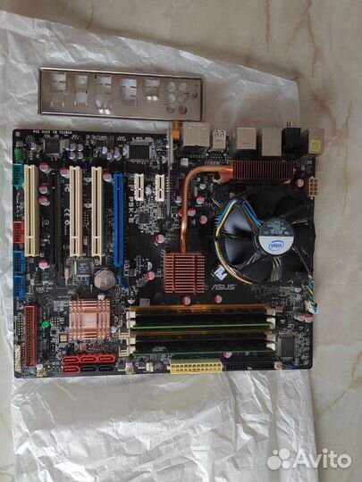 Сборка P5k-e wifi, 8гб, xeon e5450, cooler