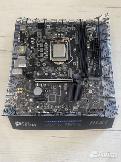 Материнская плата LGA 1200 MSI B560M PRO-E
