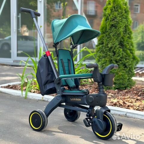 Трехколесный велосипед-коляска luxmom аналог doona купить в Москве ...