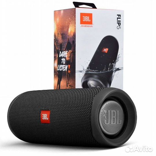 JBL Flip 5 Black новая, гарантия
