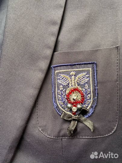 Пиджак синий S