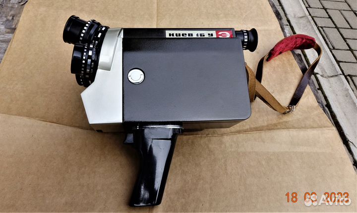 Кинокамера времён СССР Киев-16У-Э 16мм