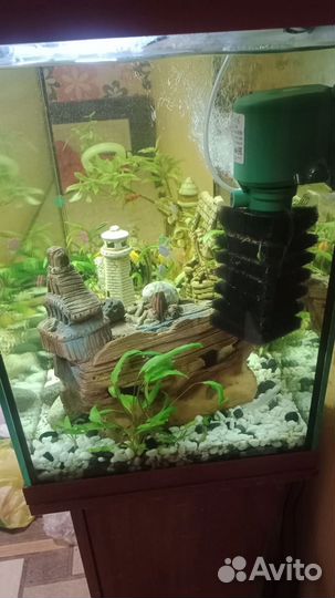Аквариум с тумбой 150л