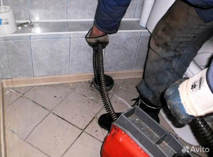 Прочистка канализации/устранение засоров