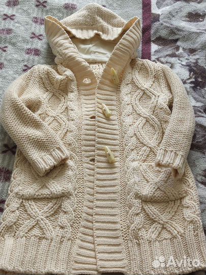 Вязаная кофта для девочки