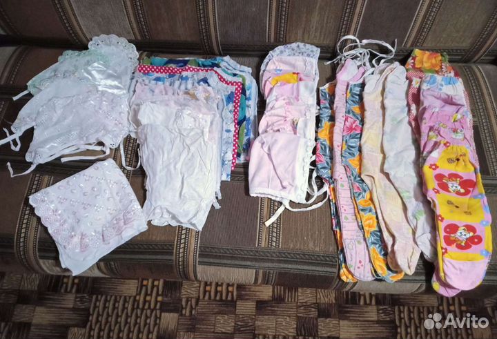 Вещи пакетом на девочку (0-12 месяцев)