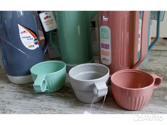 Термос вакуумный 1 литр новый