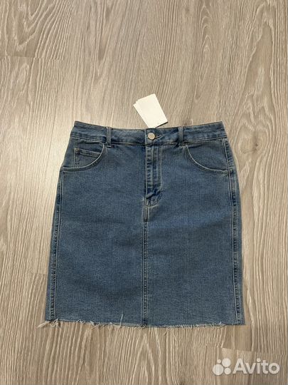 Новая джинсовая юбка H&M S 42 44 (36)