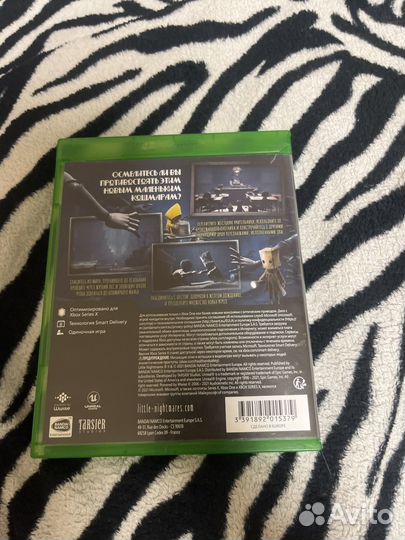 Little nightmares 2 диск xbox series one,x