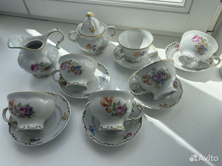 Сервиз кофейный времен СССР