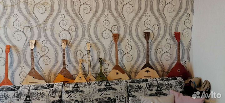 Балалайки, изготовление музыкальных инструментов