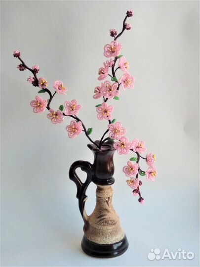 Сакура из бисера