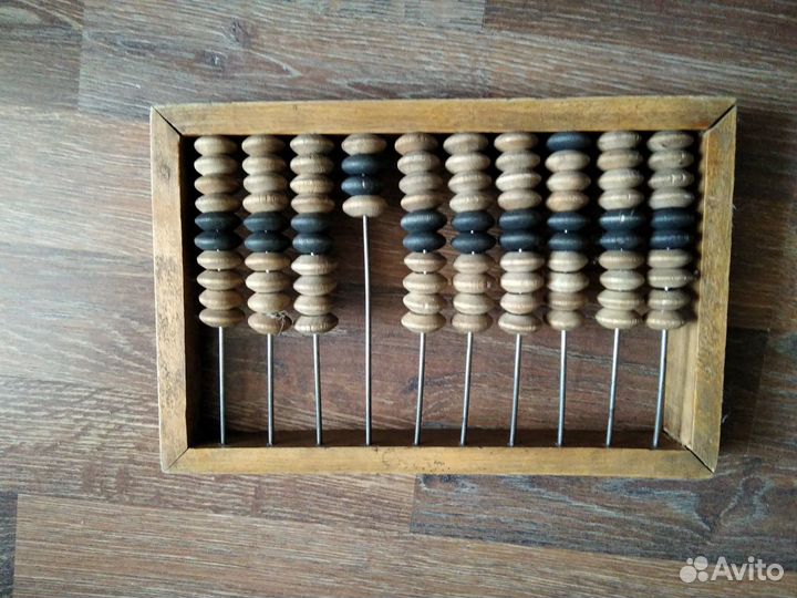 Счеты СССР, размер 17см на 26см