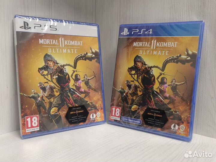 Mortal Kombat 11 Ultimate (Диски для PS4 и PS5)