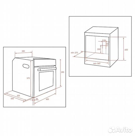 Духовка новая