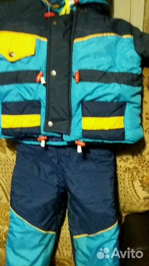 Комплект куртка и комбинезон. подкладка хлопок-бай