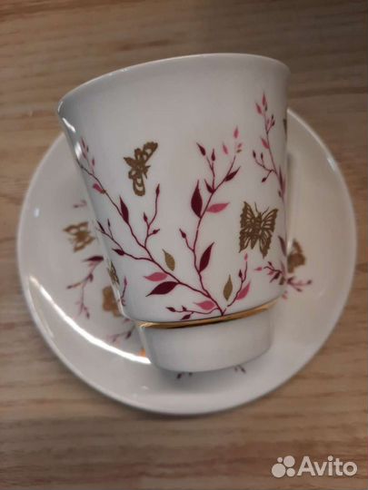 Чашки из костяного фарфора СССР