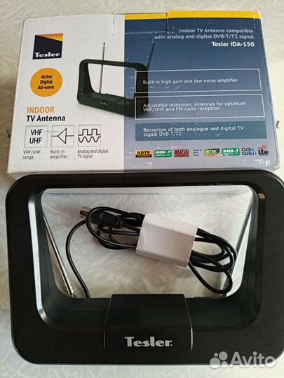 Комнатная антенна Tesler ida-150 активная