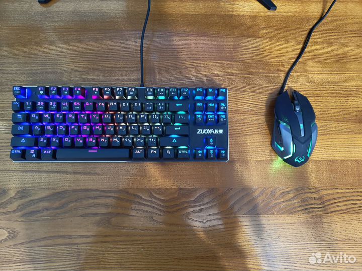 Игровая механическая клавиатура + мышь