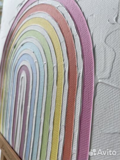 Текстурная картина в детскую